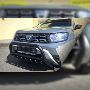 Boční ochranné oválné nerezové nášlapy s plastovými prolisy