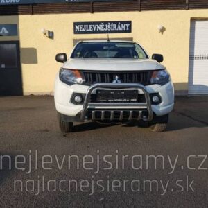 Přední ochranný nerezový rám se zuby pro Fiat Fullback/Mitsubishi L200 (TA)