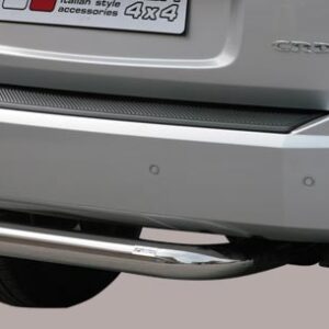 Zadní ochranný nerezový rám