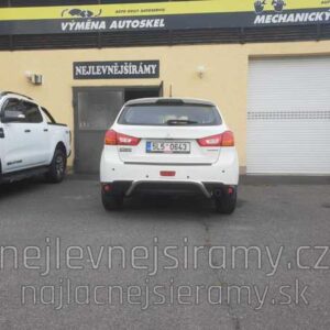 Zadní ochranný nerezový rám,průměr trubky 60 mm pro Mitsubishi ASX 2013 (TA)