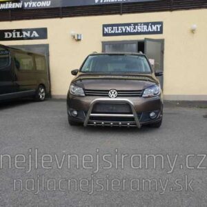 Přední ochranný rám se zuby (nerezový) pro VW Caddy od 2010