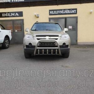 Přední ochranný nerezový rám se zuby pro Chevrolet Captiva TA