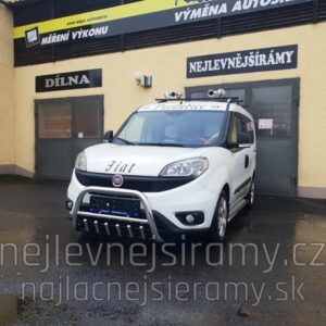 Přední ochranný rám se zuby pro Fiat Doblo 2018