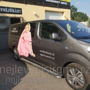 Boční ochranné nerezové celonášlapy pro Citroen Jumpy/Peugeot Expert-Traveller 2016 (TA)