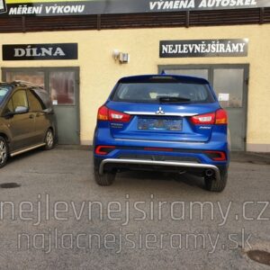 Zadní ochranný nerezový rám pro Mitsubishi ASX 2017 (MI)