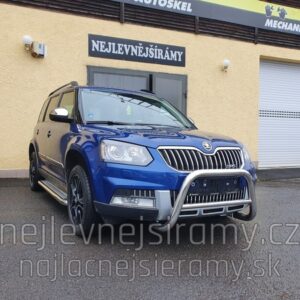 Přední ochranný nerezový rám pro Skoda Yeti (TA)