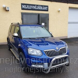 Boční ochranné nerezové celonášlapy pro Skoda Yeti (TA)