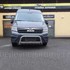 Přední ochranný nerezový rám s plechem pro Volkswagen Crafter 2017 (TA)