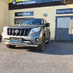 Přední ochranný nerezový rám dvojitá tyč s Led přídavným světlem Toyota Land Cruiser LC150 (TA)