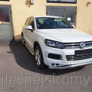 Boční ochranné nerezové celonášlapy pro Volkswagen Touareg od 2010 (TA)