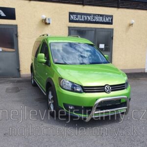 Přední ochranný nerezový rám pro Volkswagen Caddy Cross 2010 (TA)