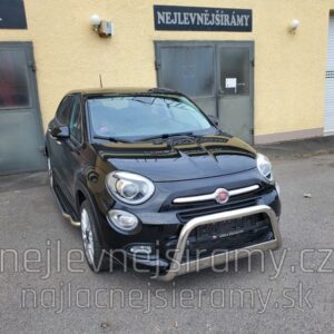 Boční ochranné nerezové celonášlapy pro Fiat 500 X 2015 (MI)