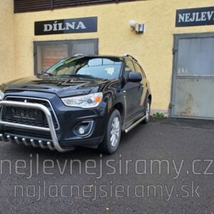 Boční ochranné nerezové nášlapy - tyč pro Mitsubishi ASX 2017 (TA)