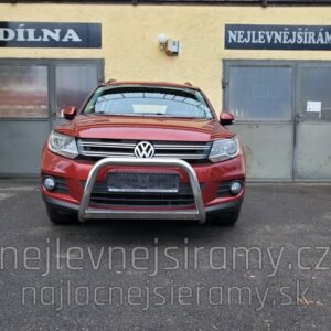 Přední ochranný nerezový rám s příčkou pro Volkswagen Tiguan 2011 (TA)