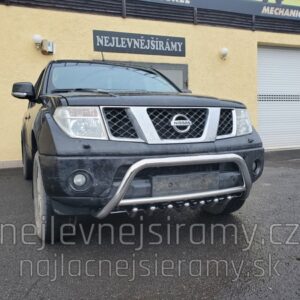 Přední ochranný nerezový rám se zuby pro Nissan Pathfinder,Navara (TA)