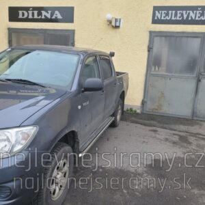 Boční ochranné nerezové celonášlapy pro Toyota Hilux 2005> (TA)