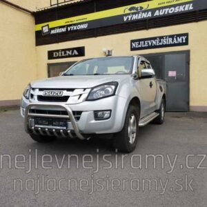 Přední ochranný nerezový rám se zuby pro Isuzu D-Max (TA)