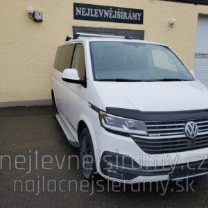 Boční ochranné nášlapy aluminium plast pro VW Multivan T6.1 (TA)