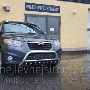 Boční ochranné nerezové celonášlapy pro Hyundai Santa Fe 2010