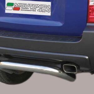 Zadní ochranný nerezový rám