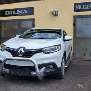 Přední ochranný nerezový rám,průměr trubky 76mm pro Renault Kadjar (MI)