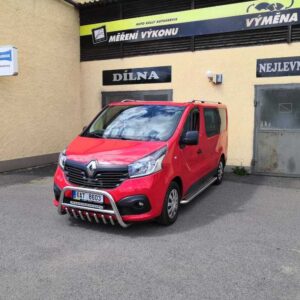 Přední ochranný nerezový rám se zuby pro Renault Traffic/Fiat Talento/Opel Vivaro/Nissan NV 300 (TA)