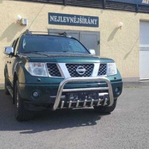 Přední ochranný nerezový rám se zuby pro Nissan Pathfinder/Navara (TA)