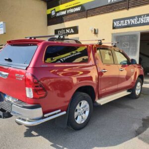 Zadní ochranné nerezové dvojité rohy pro Toyota Hilux (TA)