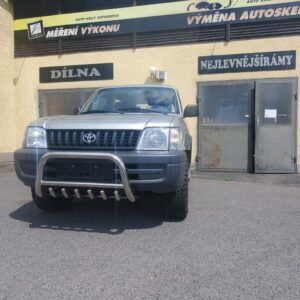 Přední ochranný nerezový rám se zuby pro Toyota Land Cruiser 90 (TA)