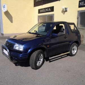 Boční ochranné nerezové nášlapy trubky pro Suzuki Grand Vitara 1998 - 2005 (TA)