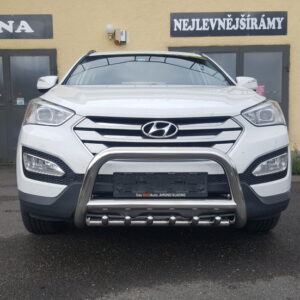 Přední ochranný nerezový rám se zuby ST pro Hyundai Santa Fe 2013