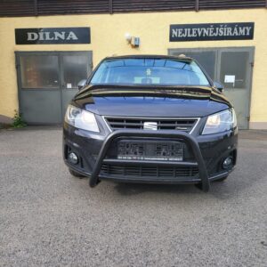 Přední ochranný nerezový rám černý pro VW Sharan 2010- (TA)