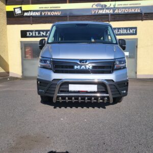 Přední ochranný nerezový rám se zuby pro Volkswagen Crafter 2017 (TA)