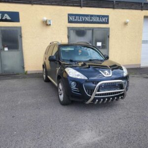 Přední ochranný nerezový rám se zuby pro Peugeot 4007 (TA)