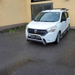Přední ochranný nerezový rám pro Dacia Lodgy/Dokker 2012 (TA)