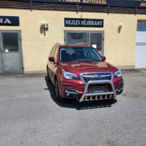 Přední ochranný nerezový rám se zuby pro Subaru Forester 2013 (ST)