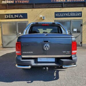 Zadní ochranné nerezové rohy pro Volkswagen Amarok 2010>2015> (TA)
