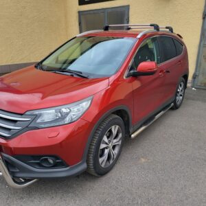 Boční ochranné nerezové nášlapy s plastovými prolisy TA pro Honda CR-V 2016