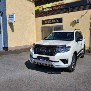 Přední ochranný nerezový rám tyč se zuby pro Toyota Land Cruiser 150 2018> (ST)