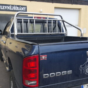 Zadní ochranný nerezový rám na korbu s mříží pro Dodge RAM 2019- (TA)