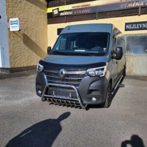 Přední ochranný nerezový rám se zuby pro Renault Master 2010 (TA)