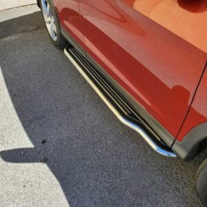 Boční ochranné nerezové celonášlapy pro Mazda CX5 (MI)