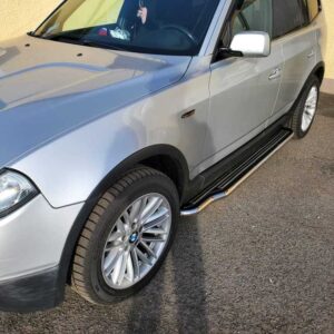 Boční ochranné nerezové celonášlapy BMW X3 E83 (MI)