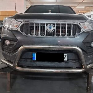 Přední ochranný nerezový rám do stran pro SsangYong Musso 2021 (TA)