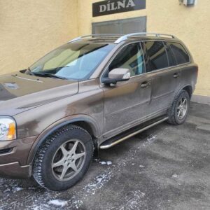 Boční ochranné nerezové celonášlapy aluminium plast pro Volvo XC90 (TA)