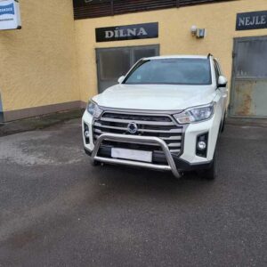 Přední ochranný nerezový rám pro SsangYong Musso 2021> (ST)