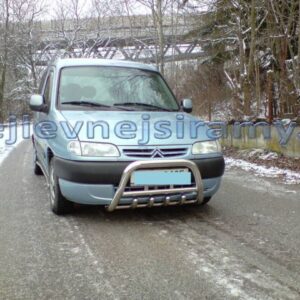 Přední ochranný nerezový rám se zuby pro Citroen Berlingo/Peugeot Partner -2003