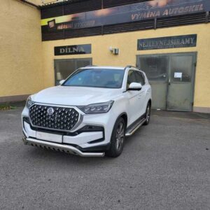 Boční ochranné nerezové celonášlapy pro SsangYong Rexton 2018> 2021> (ST)