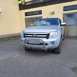 Přední ochranný nerezový rám se zuby průměr 70mm pro Ford Ranger 2012 (TA)