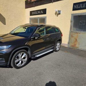Boční ochranné celonášlapy aluminium plast pro Škoda Kodiaq (SD)